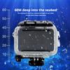 Action Kamera Wasserdichtes Gehäuse für DJI Action 6 60M Tauchen Schutzgehäuse Gehärtetes Glas Linse Unterwasser Fotografie Ausrüstung