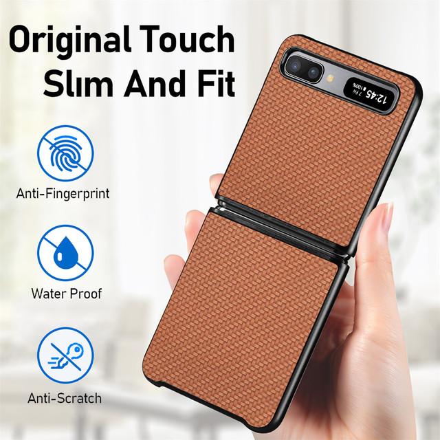 

Противоскользящий тонкий чехол из углеродного волокна для Samsung Galaxy Z Flip Flip4 Flip 4 Flip3 5g Flip 3 противоударный защитный чехол для телефона for Samsung Z Flip3
