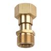 Brass Pressure Washer Hose Adapter M22 14mm Swivel Joint Connector Designed to Reduce Hose Twisting and Stress