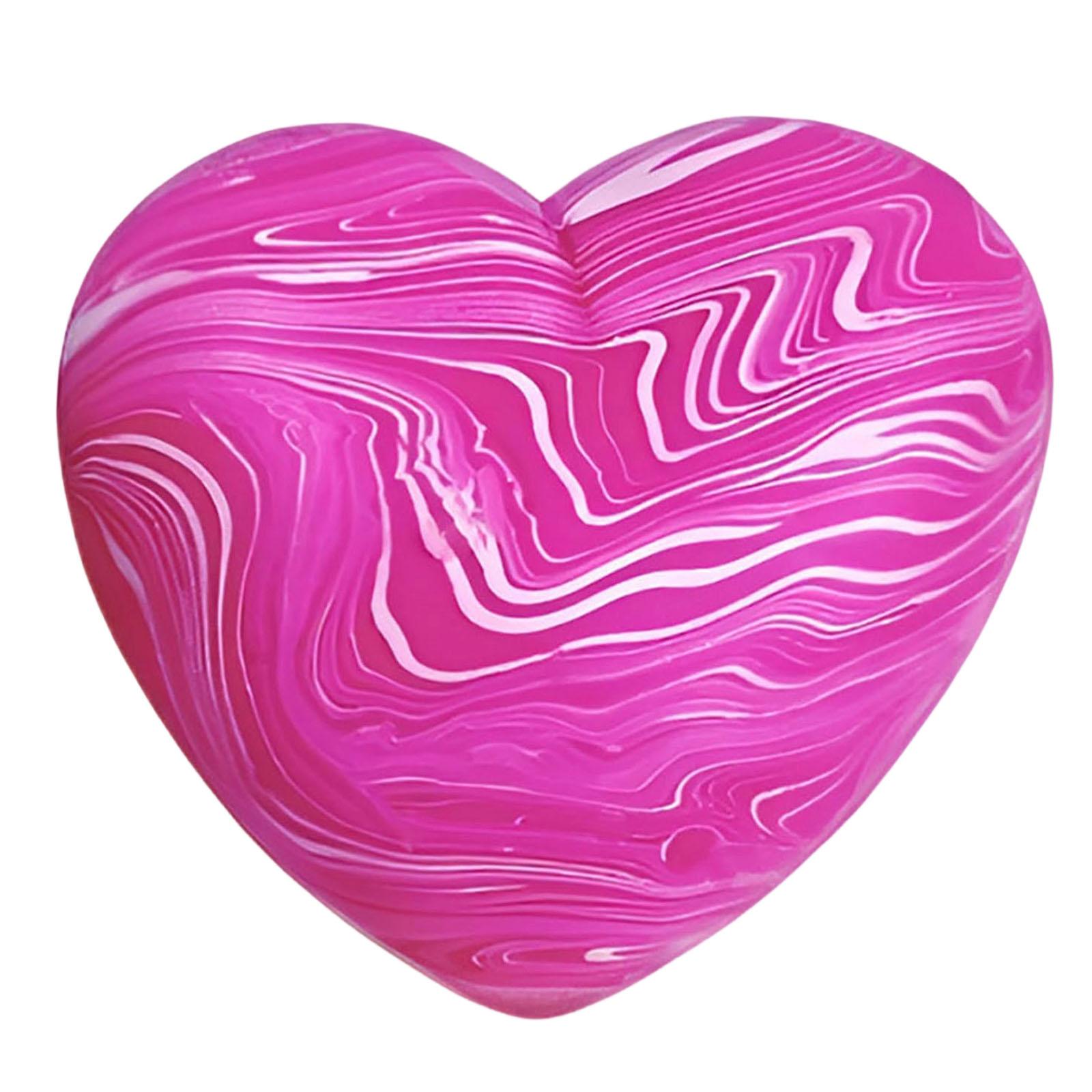 

Rot Love Heart Toy Anxiety Texture Heart Shape Sensory Toy Soft TPR Decompression Stress Party Skateboard