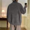 Herren Hochhals Vintage Japanischer Stil Pullover - Herbstmode Layered Strickoberteil