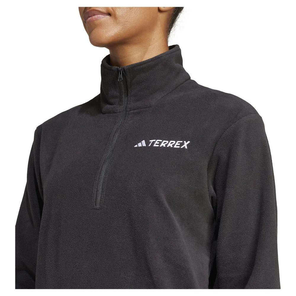 Adidas Fleece Jacket with Half-zip Multi Essentials