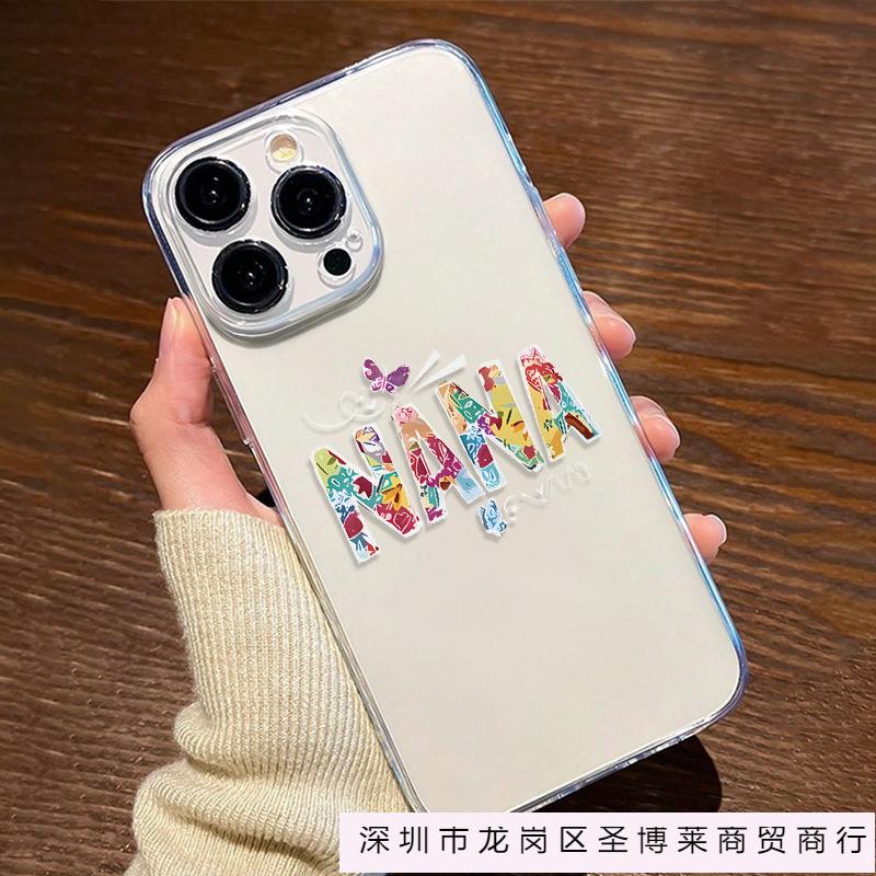 English Explosion Applies To iPhone11/12/13/14/15 Apple 16promax Transparent Phone Case