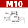 304 Stainless Steel Thickened U-Shaped Pipe Buckle Clamp for Hose and Water Pipes