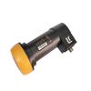 High Gain Low Noise Dual Local Oscillator 9750/10600 Ku-Band LNB with Single Output - 'Big Black Head' Downconverter
