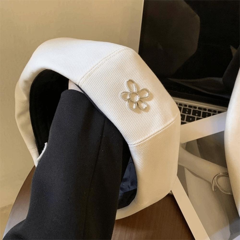 Keep Warm Women Berets Flower Artist Hat Fashion British Painter Caps  Ladies