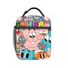 The Amazing World Of Gumballs  Product Insulated Lunch Tote Bag For Work  Food Box Leakproof Cooler Thermal Lunch Boxes
