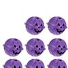 Festive Pumpkin Shaped Jingle Bells for DIY Crafts and Celebrations