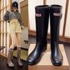Rain Boots Women's Outer Wear Cover Feet Women's Rain Shoes New High Outdoor Rain Boots Women's Long Tube