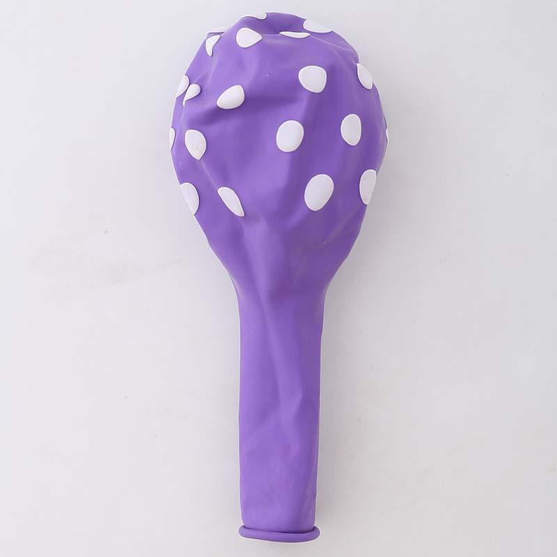 Kit de Globos de Lunares Arcoíris de 12 Pulgadas Globos de Látex de Lunares Multicolor para Feliz Cumpleaños Baby Shower Boda Navidad