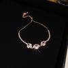Exquisite Zirconia Star Flower Bracelet: Fashionable, Versatile, and Elegant Women's Hand Jewelry