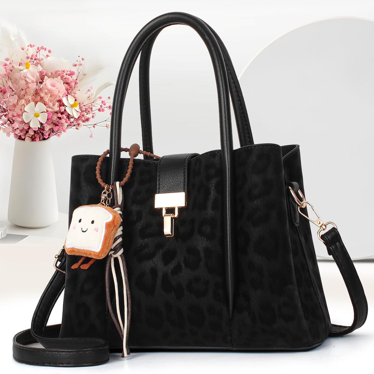 

Женские сумки через плечо Кошельки и Сумки Tote Сумка на плечо Сумки через плечо Кошельки и Сумки из ПУ Кожи Tote Сумка с верхней ручкой Сумка-портфель Сумки на плечо для женщин One Size чёрный