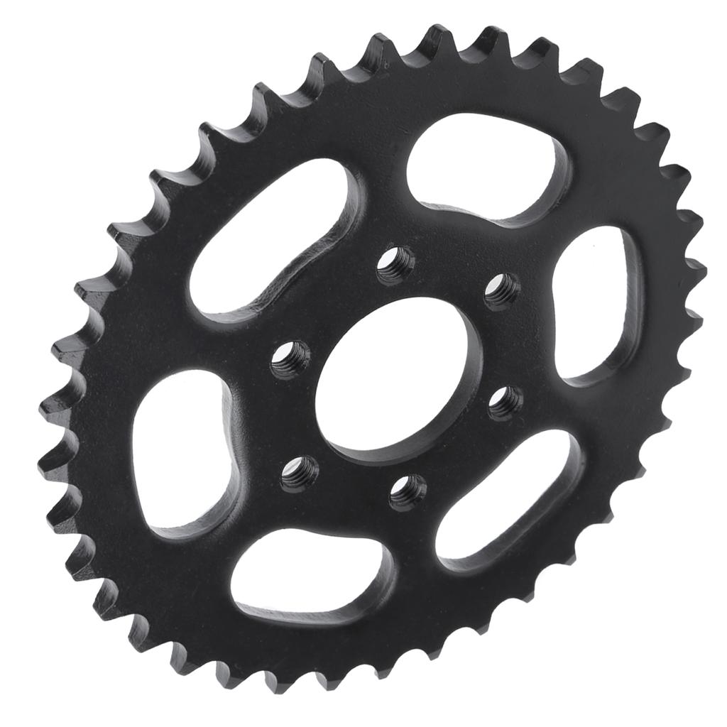 428 37 Teeth 6Pcs Holes Steel Rear Sprocket Electric Bicycle Scooter Replacement Part
