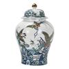 European Ceramic Phoenix Storage Jar Exquisite Handicraft Flower Arrangement Vase Household Tea Candy Nut Jewelry Home Decor