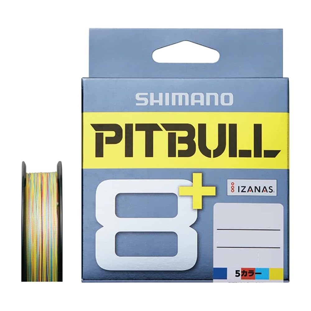 Shimano Pitbull 8+ PE Line 150m 0.4mm 5 Colors Fishing Tackle