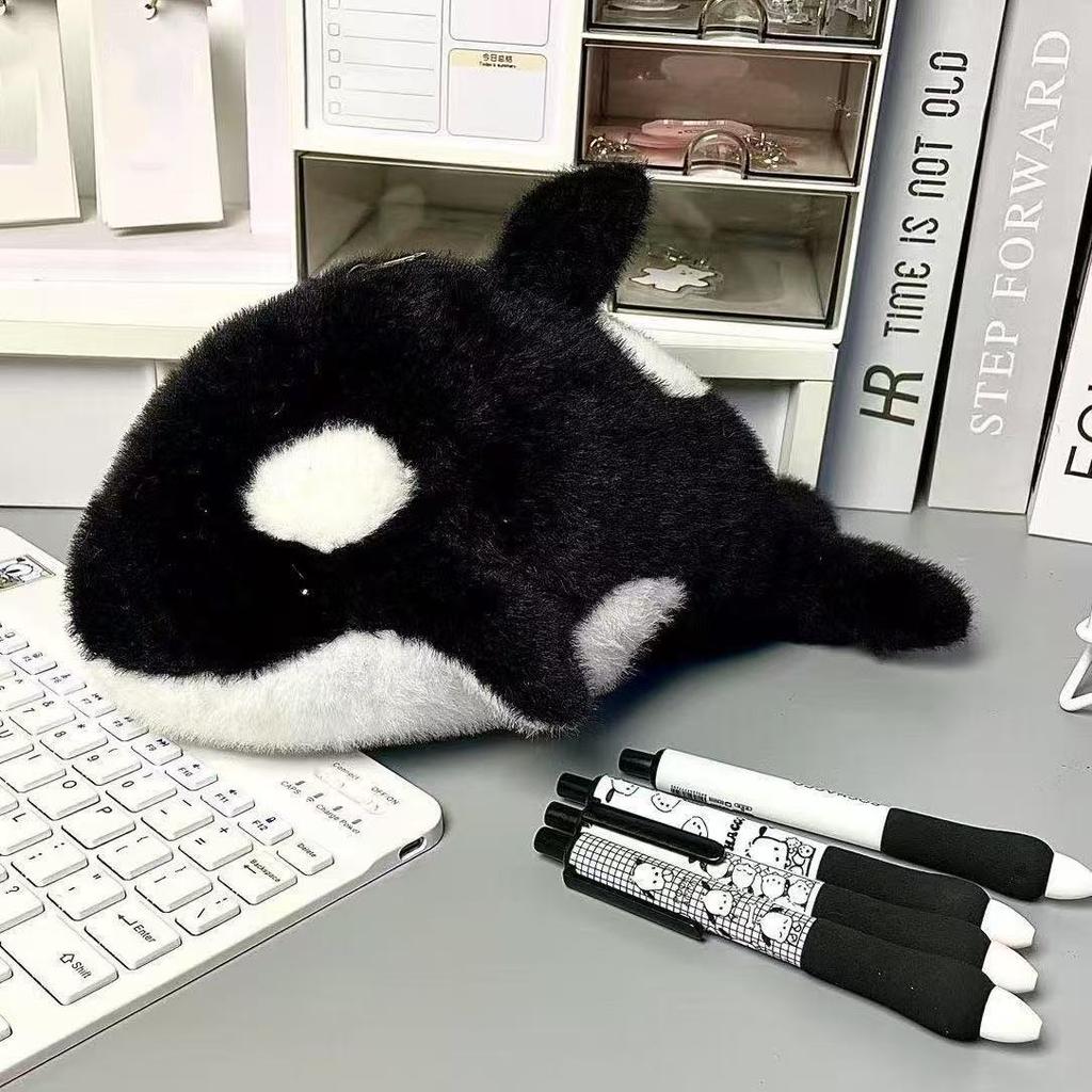 Cute Pencil Case Organizer Creative Animal-Shaped Pencil Case Cartoon Large-Capacity Stationery Storage Bag Cute Pencil Cas