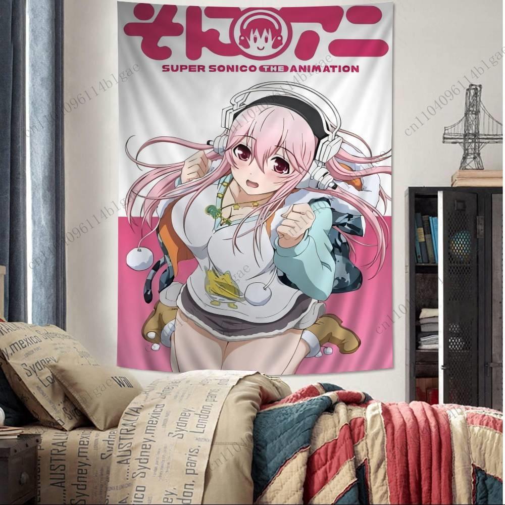 Anime Girl Tapestry Kawaii Anime Wall Decor Cute Anime Wall Art Anime Theme Home Decoration Theme Background Tapestry Wall Hangi
