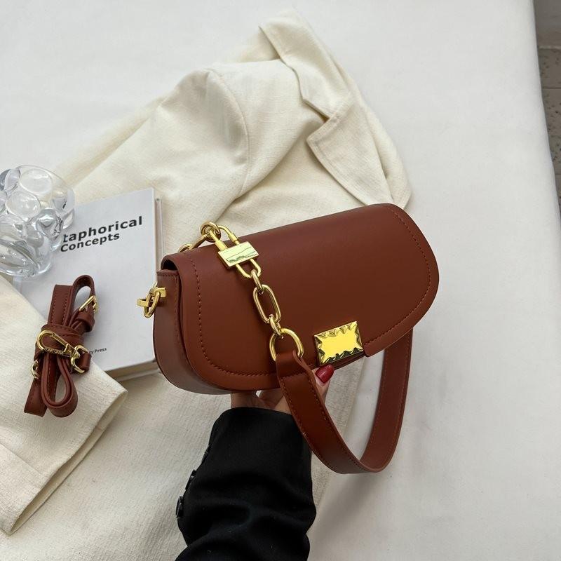 Fashionable Small Shoulder Crossbody Bag For Women In Classic Black And Coffee Colors For Spring Summer 2023
