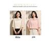 Elegant Chinese Style Summer T-shirt for Middle-aged and Elderly Women: Dignified Seven-point Sleeve Loose Top