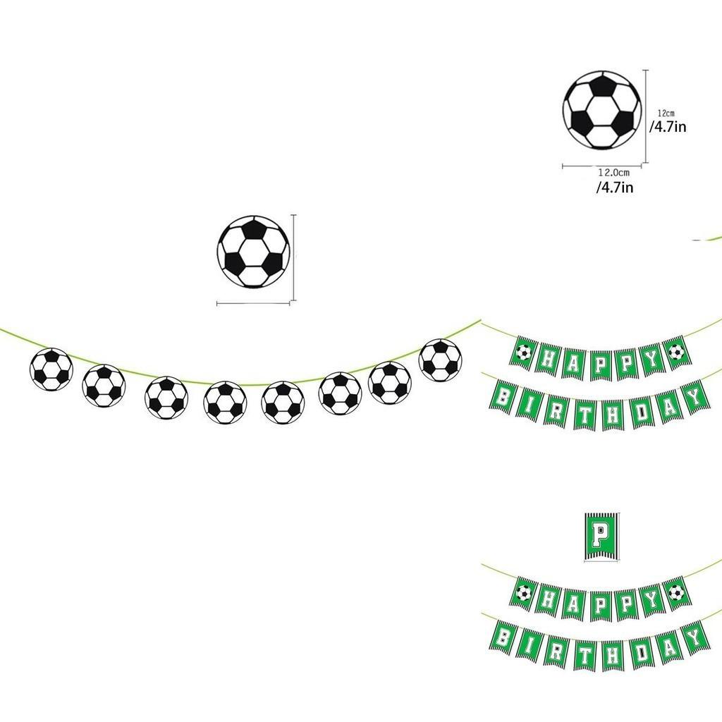 Colorful Soccer Football Theme Birthday Banner Perfect For Fun Baby Showers And Events