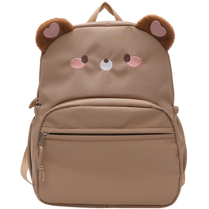 Schoolbag Japanese Korean Version Backpack Female Cartoon Ins Wind Soft Girl Pain Bag Harajuku Wind Female Large Capacity Casual Cute Backpack