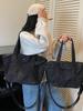 Modische japanische Retro-Denim-Tragetasche: Vielseitige Schultertasche mit großem Fassungsvermögen für Damen
