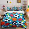 Sports-Themed Three-Piece Set Decor  Kid'S And Adults' Bedroom Decor, Exquisite Three-Piece Bedding Set Gift