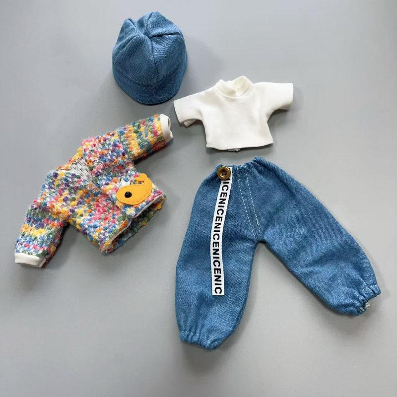 6-Minute BJD Doll Clothes for Akagi, GL, Gungun, Ghost Mom Dolls - 30cm Lolita Dress-Up Outfit