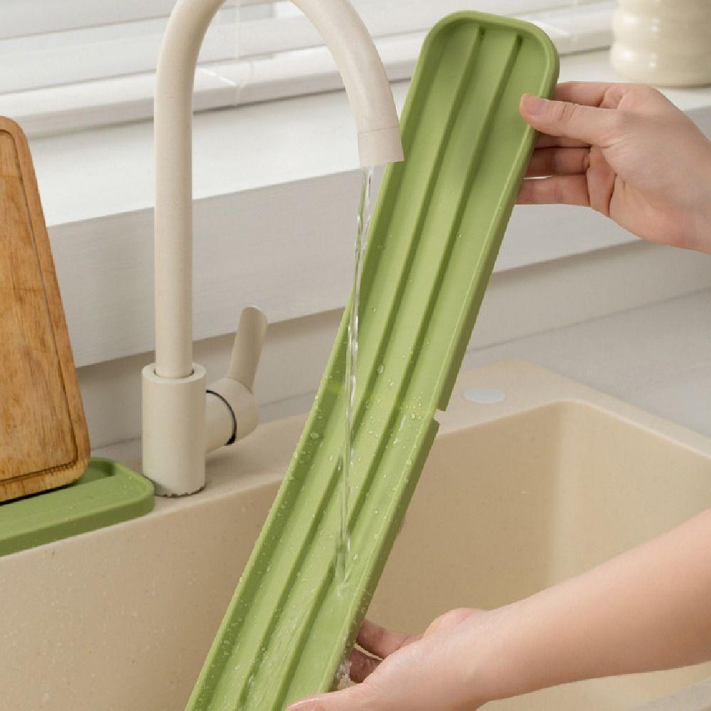 Non Slip Pot Lid Storage Mat Silicone Tableware Draining Pad Cutting Board Rack  Household