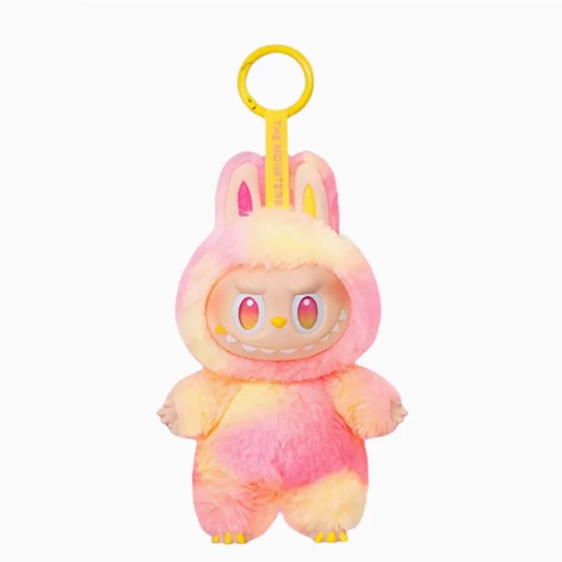 Hot Anime Figure Labubu Have A Seat Series PVC Pendant Doll Model Toy Kawaii Monster Replica Toy Birthday Gift