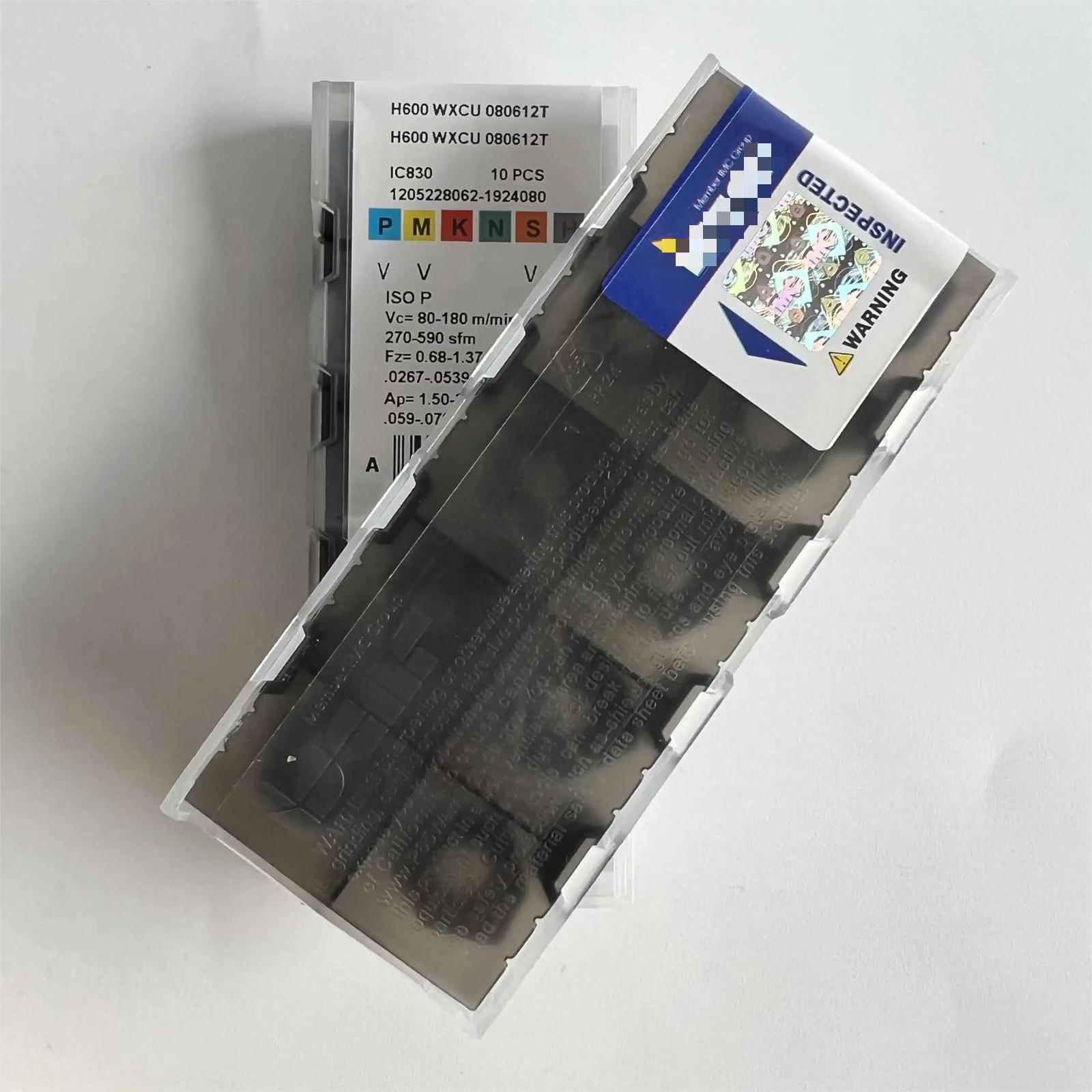 

H600WXCU080612T IC830 /Industrial indexable Carbide Inserts 10 PCS
