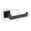 Motorhome Towel Bar For Bathroom Toilet Tissue Roll Paper Holder Towel Rack For RV Motorhome Towel
