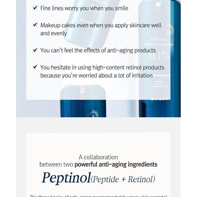 MIZON - 0.1% Retinol Youth Serum