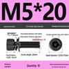 12.9 Grade M4-M12 Socket Head Cap Screw with Washer: Three-Piece Cylindrical Bolt
