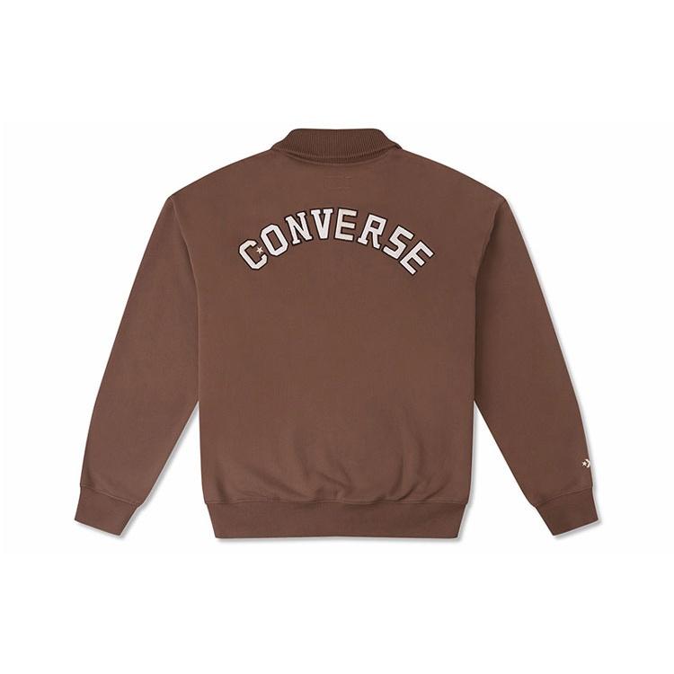 Converse Essential Sweatshirt Asia Sizing 'Brown' Unisex 10026553-A02