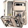 Suitable for Pixel Fold Sergeant Ring Anti-drop Mobile Phone Case Google Flod Creative Window Case
