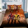 Povlak na peřinu a povlak na polštář Deadpool Sada povlečení Wolverine Pro dospělé Chlapce Dívky Dekorace ložnice Dětský dárek Jednolůžko Dvojlůžko Velká velikost