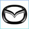 For Mazda 6 3 CX5 5 2 323 CX7 Demio Atenza Axela MX30 CX30 CX3 CX9 RX8 RX7 ABS Car Steering Wheel Center Emblem Sticker Accessories