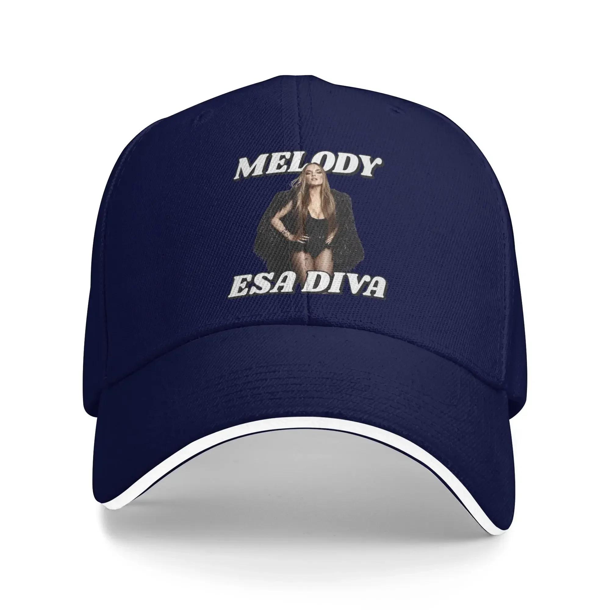 Summer Esa Diva Melody Spain Baseball Cap Eurovisions 2025 Sun Hat Women Men Dropshipping Baseball Caps One Size