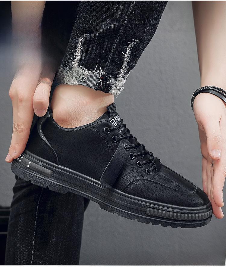 Men's Spring Breathable Non-Slip Work Shoes - Trendy All-Match Dad Sneakers