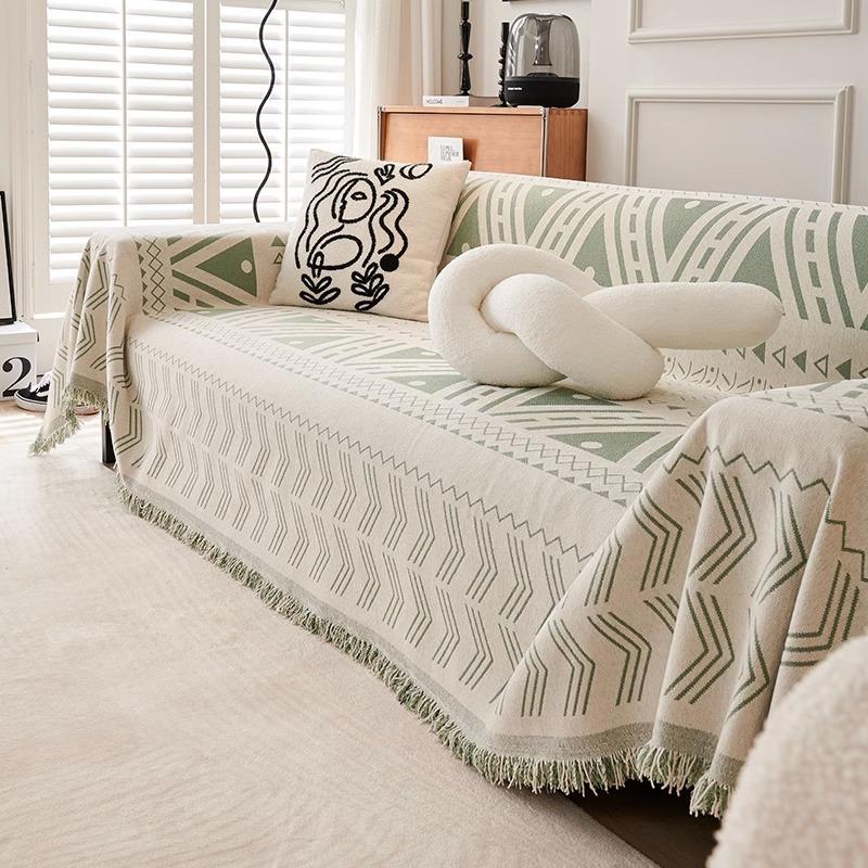 Retro Sofa Cover Cloth Four Seasons Universal Sofa Towel National Wind Sofa Cover Towel Sofa Blanket