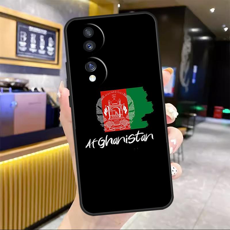 Афганский Афганистан Флаг Для Чести Magic 5 6 7 8 Pro Чехол Для Honor Win RT 50 70 90 200 400 Lite X8c X8b X9b X9c X9d Honor Magic7 Lite