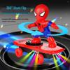 360° Spider-Man Stunt Electric Scooter Toy for Kids