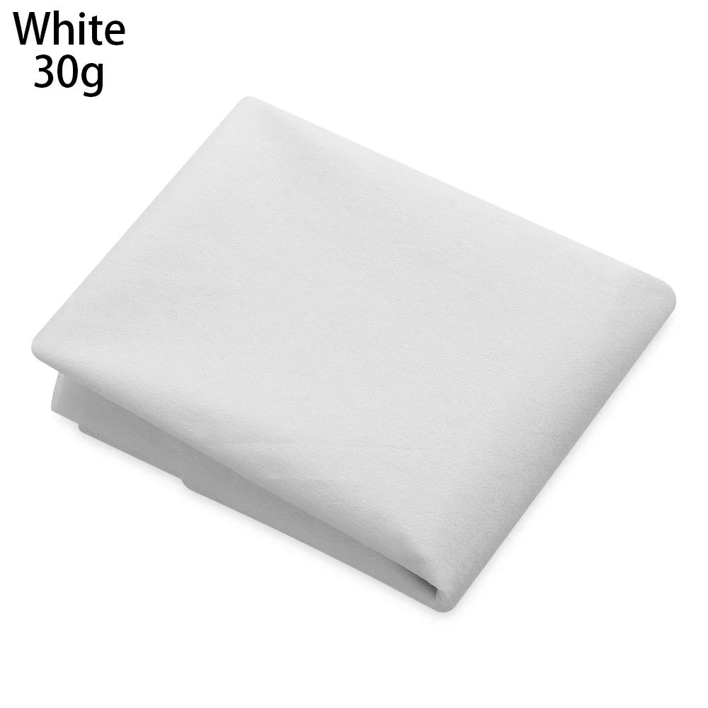 1m/2m/3m Non-woven Iron-On Interlining Fabric Clothing Sewing Accessories Single-Sided Adhesive Lining Lightweight Fusible DIY