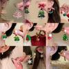 Elegant Snowflake Pearl Christmas Tree Zircon Earrings - Light Luxury Fashion Studs for Women