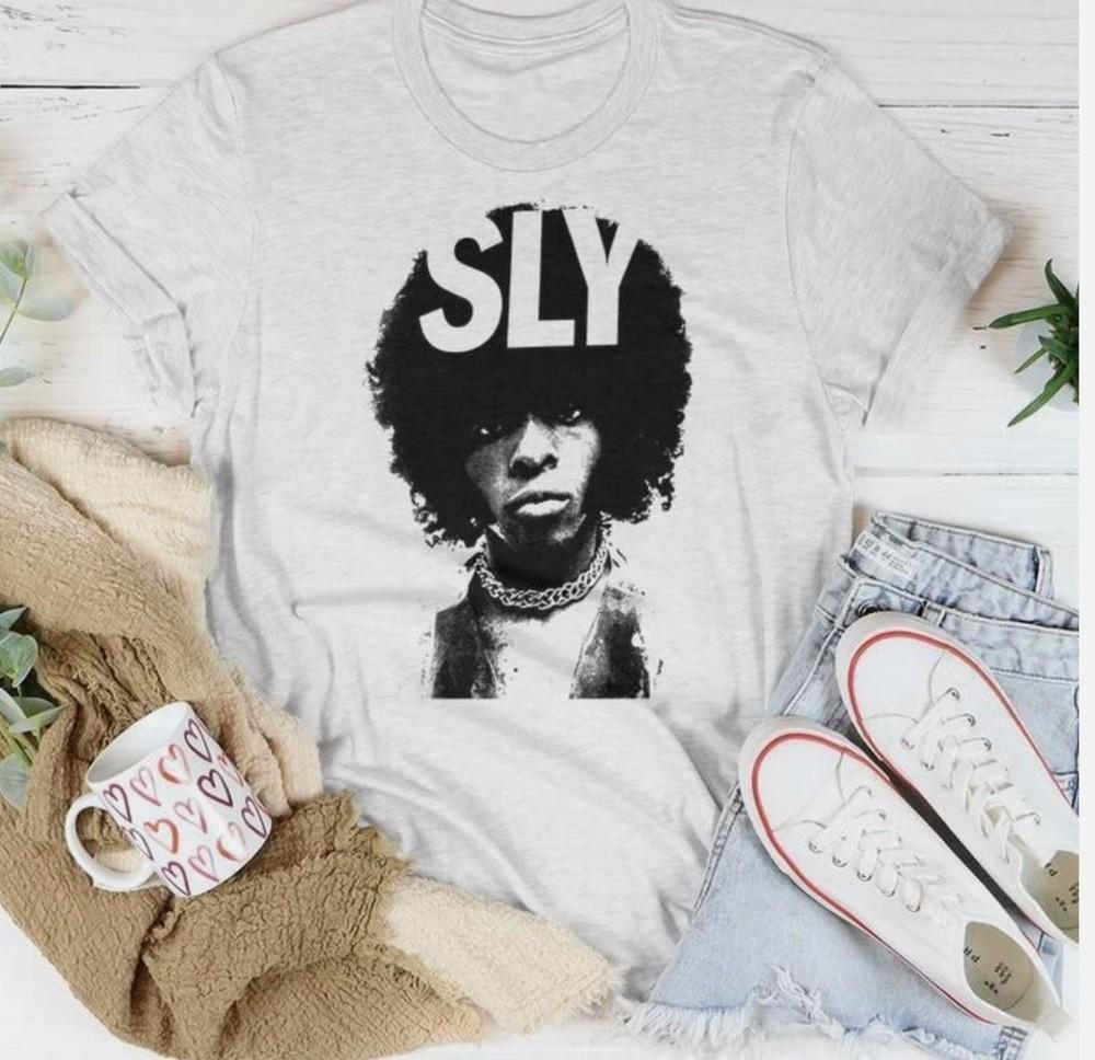 New Sly Stone Portrait Gift For Fans Unisex   Shirt