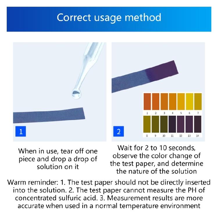 2Box Litmus Test Strips Set 200 Acid and Base Testing Strips Total Quick And Accurate Acid Alkali Measurement For Daily Use