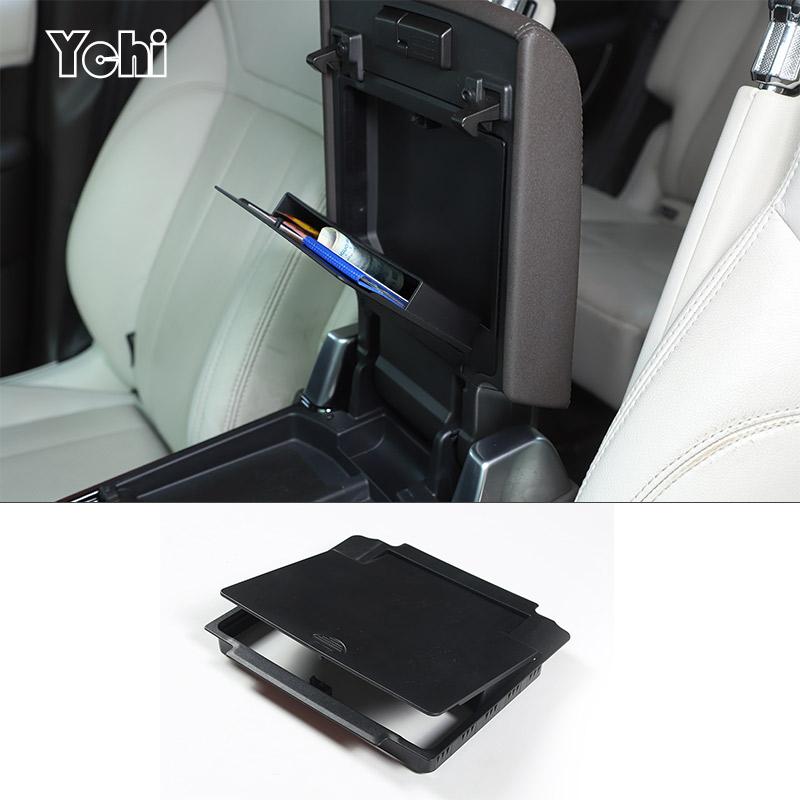 ABS Black For Land Rover Discovery 5 LR5 2017-20 Car Armrest Box Hidden Storage Box Multifunctional Storage Box Car Accessories