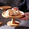 Vintage Wooden Cake Stand Transparent Cake Display Stand Dessert Stand  Afternoon Tea
