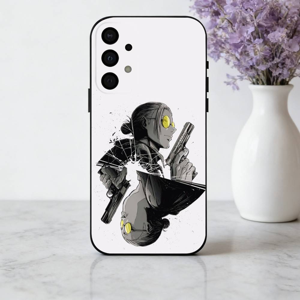 Anime S-Sakamoto-O D-Days phone Case For Samsung Galaxy A73,A72,A71,A70,A53,A52,A51,Others Soft Black Shell
